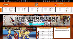 Desktop Screenshot of hibf.se